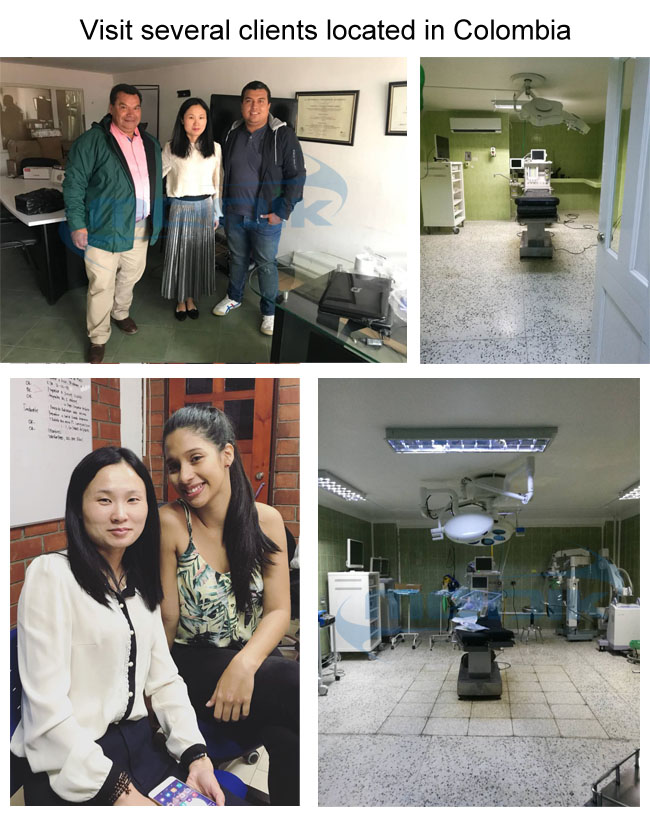 2018年6月，我们访问了哥伦比亚的几家客户